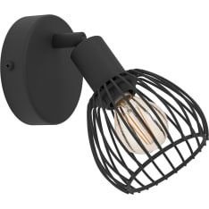Eglo Sonnino E14 Musta wall/ceiling spot