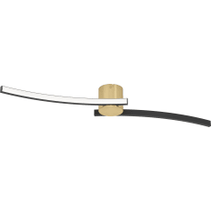 Eglo Aieta Messinki/Musta ceiling lamp