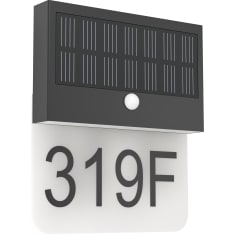 EGLO Conettimara 5,5W LED 3000K 700lm IP44 musta/valkoinen ulkoseinävalaisin aurinkokennolla