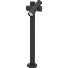 EGLO Fossignano 70cm 4,5W LED 3000K 550lm IP44 musta ulkopylväsvalaisin