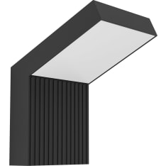 EGLO Grottazzolina 10W LED 3000K 1280lm IP65 musta ulkoseinävalaisin