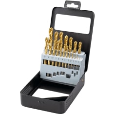 Bernardo 1-10 mm 19-osainen HSS poranteräsarja