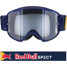 Spect Red Bull Strive MX Goggles Double lens Blue clear