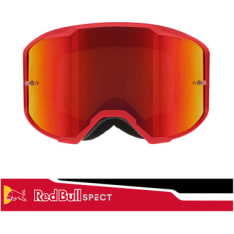 Spect Red Bull Strive MX Goggles Single lens Red/Black red
