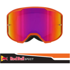 Spect Red Bull Strive MX Goggles Single lens Black/Orange purple