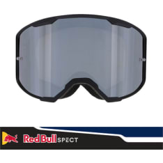 Spect Red Bull Strive MX Goggles Single lens Matt Black silver