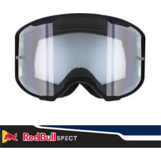 Spect Red Bull Strive MX Goggles Single lens Black/Blue clear