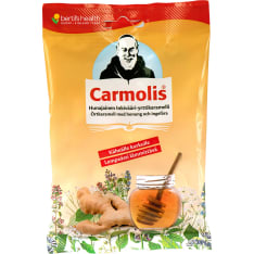 Carmolis Honey ginger 72 herbal caramel