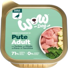 Wow dog kalkkuna 150g adult patee koiran märkäruoka
