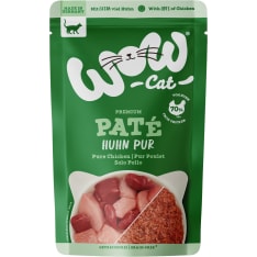 Wow cat paté kana 125g adult kissan märkäruoka
