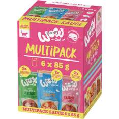 WOW CAT Sauce MULTIPACK 6 x 85 g