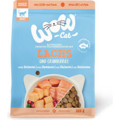 Wow cat lohi 325g adult kissan kuivaruoka