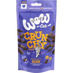Wow cat crunchy snack kanalla 60g kissan herkku