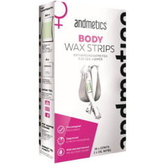 Andmetics Body Wax Strips 20 kpl karvanpoistoliuska