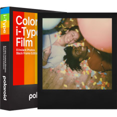 Polaroid Color Film I-Type Black Frame Edition instant film