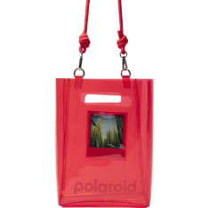 Polaroid Tpu Bucket Bag Red canvas bag