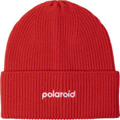 Polaroid Beanie Red pipo