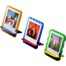 Polaroid Coloured Acrylic Photo Frames 3 Pack photo frame