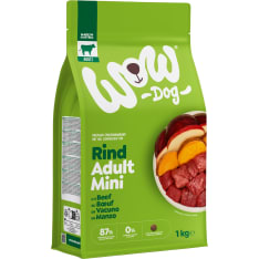 Wow dog minis nauta 1kg adult kuivaruoka