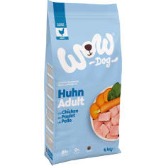 Wow dog kana 6kg adult kuivaruoka