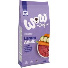 Wow dog lammas 6kg adult kuivaruoka