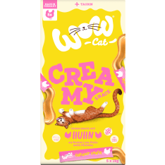 Wow cat creamy snack kanalla 5x16g kissan herkku