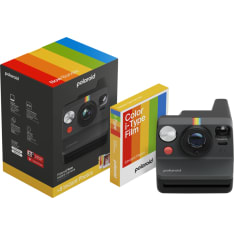 Polaroid Now Gen 3 Black bundle with Color Film (8 photos) instant camera