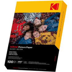 Kodak 10x15cm Glossy Photo Paper 180/m² 100 kpl valokuvapaperi