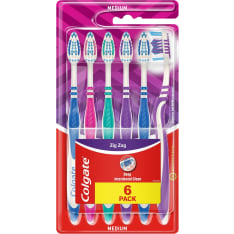 Colgate ZigZag Plus Antibac Medium 6-pack hammasharjat