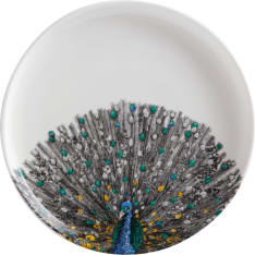 Maxwell & Williams Marini Ferlazzo Indian Peacock 20cm plate