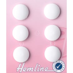 Falk 6 pcs 15 mm coated button