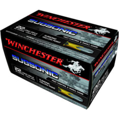 Winchester 22 lr Subsonic Hollow Point 50 kpl patruuna