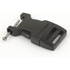 Sea To Summit Buckle 15mm side release 1-pin musta solki
