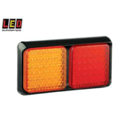 Led Autolamps 12/24V 188x100x28mm 2-osainen yhdistelmätakavalo 80-sarjaan