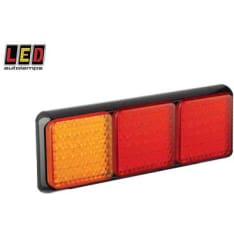 Led Autolamps 350x120x31mm 3-osainen yhdistelmätakavalo