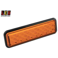 Led Autolamps 12/4V 145x48x20mm rear light flashing flush mounting