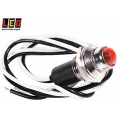 Led Autolamps 12V ø15mm punainen merkkivalo