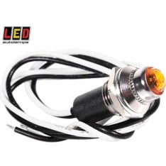 Led Autolamps 12V ø15mm keltainen merkkivalo