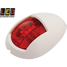 Led Autolamps 12/24V 76x52x24mm valkoinen punainen kulkuvalo