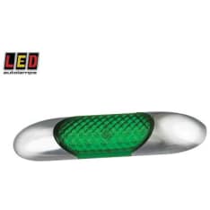 Led Autolamps 12V 100x25x10mm vihreä askelmavalo