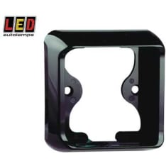 Led Autolamps 122x122x31mm musta asennuskehys
