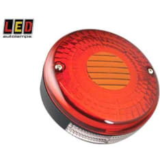 Led Autolamps 12/24V ø140x66mm pyöreä yhdistelmätakavalo rekisterivalolla