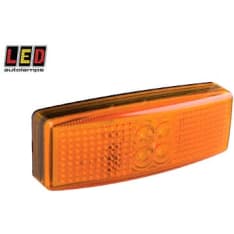 LED Autolamps 12/24V 110 x 30 x 25 mm keltainen LED-äärivalo
