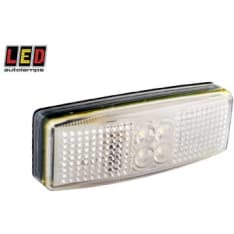 LED Autolamps 12/24V 110 x 40 x 25 mm valkoinen LED-äärivalo