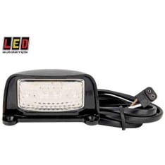 Led Autolamps 12/24V 76x41x30mm rekisterikilven valo johdolla