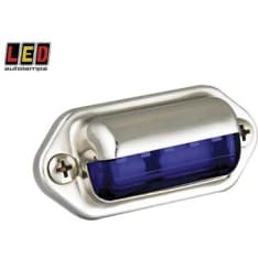 Led Autolamps 12/24V 65x30x24mm blue car step light