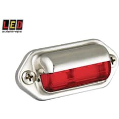 Led Autolamps 12/24V 65x30x24mm red car step light