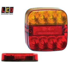 Led Autolamps 12V 107x107x23mm combination rear light