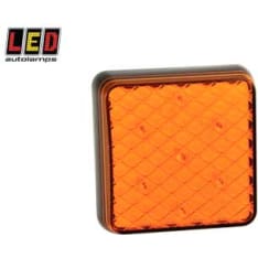 Led Autolamps 12/24V 81x81x24mm takavalo vilkku