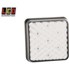 Led Autolamps 12/24V 81x81x24mm takavalo peruutus